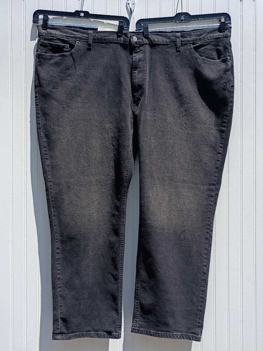 NWT Men's Levi's Jeans 56 x 32 Black Wash 541 Athletic Taper Denim Levi Strauss